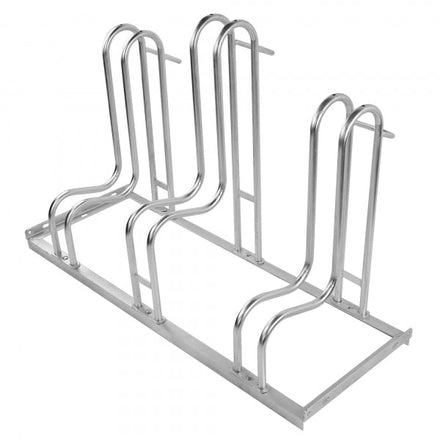 City Bicycle Rack Helios Galvanised 3 Bikes