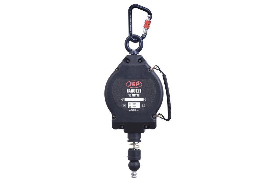 JSP 10m Wire Retractable Fall Limiter With Horizontal Use | FAR0721