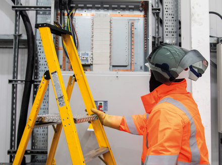 JSP AFP-25 Helmet Mounted Arc Flash Faceshield