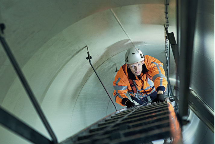 JSP EVO Alta Skyworker Wheel Ratchet Safety Helmet Vented