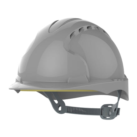 JSP EVO3 Safety Helmet Mid Peak Slip Ratchet Vented