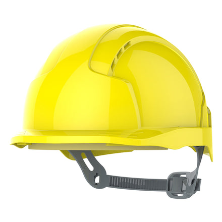 JSP EVOLite Mid Peak Slip Ratchet Safety Helmet Vented