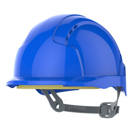 JSP EVOLite Mid Peak Slip Ratchet Safety Helmet Vented
