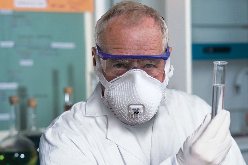 JSP Flexinet FFP3V Disposable Mask With Valve 5 Pack | BER130-001-M00