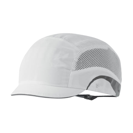 JSP HardCap Aerolite Bump Cap Micro Peak (White)