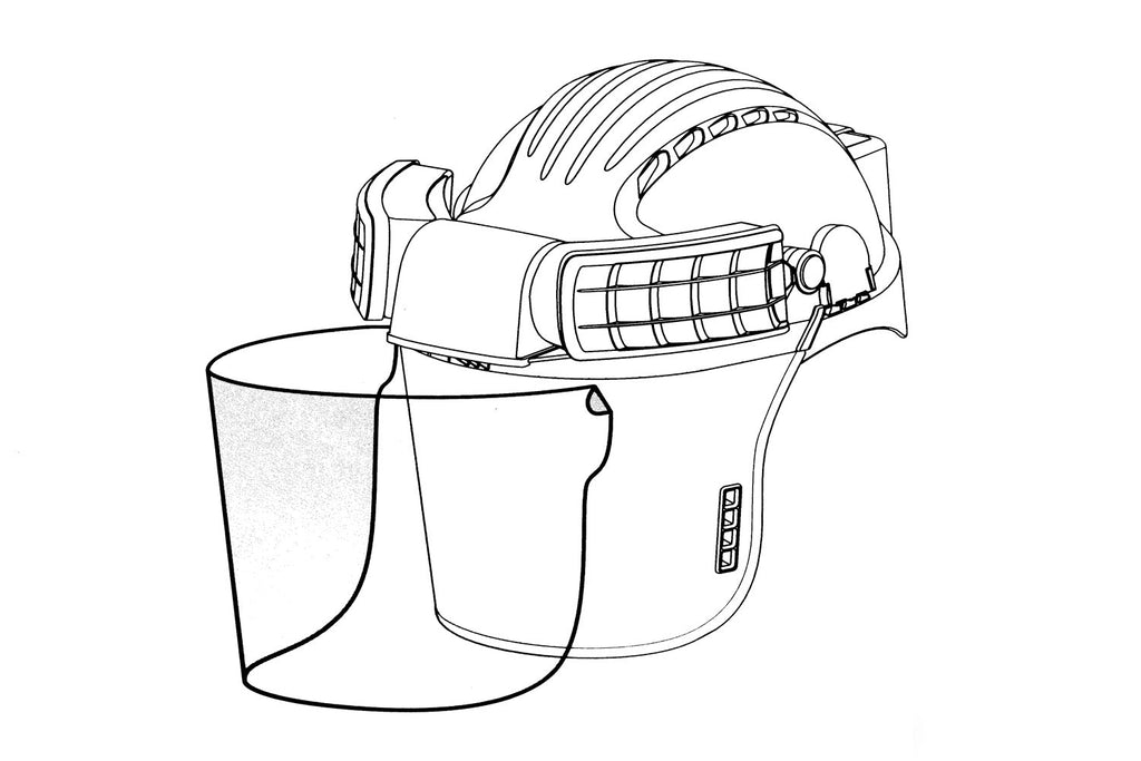 JSP PowerCap Infinity/Jetstream - Peel Off Visor Protector | 10pk | CAU180-000-000