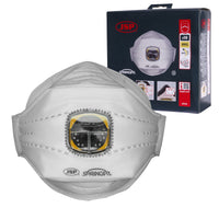 JSP Springfit FFP2 Disposable Fold Flat Typhoon Valve Face Mask 10 Pack | BGA172-202-000