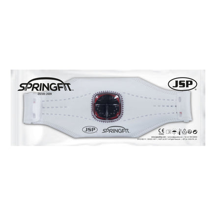 JSP Springfit FFP3 Disposable Fold Flat Typhoon Valve Face Mask 10pk