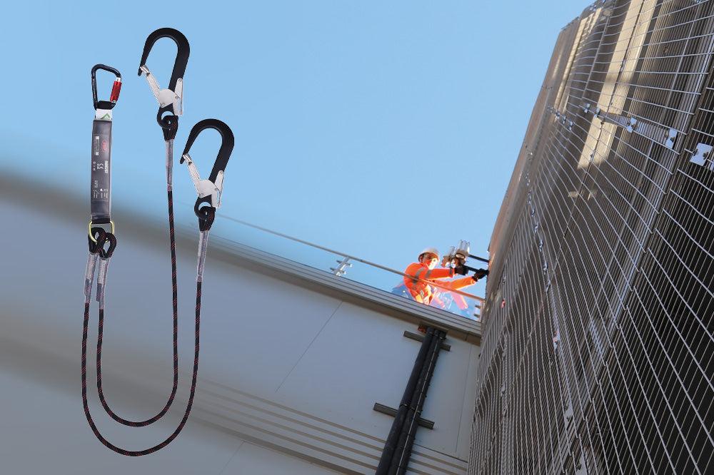 JSP Pioneer 2m Twin Fall Arrest Lanyard | FAR0207