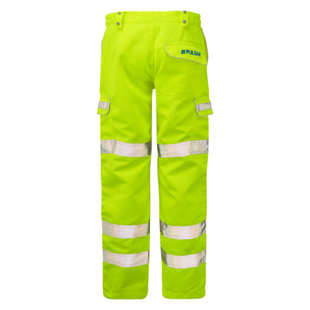 Pulsar Protect Hi Vis Yellow Combat Trouser P346