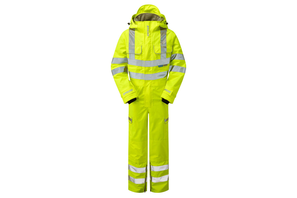Pulsar Protect Hi Vis Yellow Coverall P522
