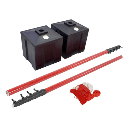 Kit de avertizare pentru cabluri telescopice de restricționare a înălțimii GS6 pentru stâlpi de poartă