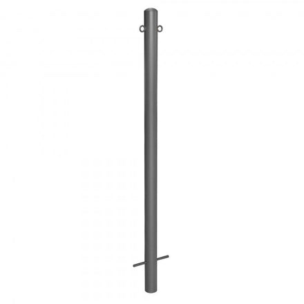 Traffic Line Barrier Post Cast In 60mm Galv
