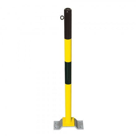 Traffic Line Minder B Bolt Down Yellow Black 1 Eyelet