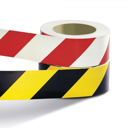 Traffic Line Non Reflective Warning Tape Both Variants Side
