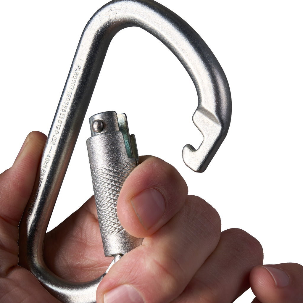 JSP Steel Twist Lock Karabiner