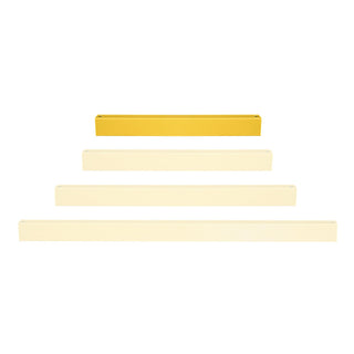 Black Bull MD Guard Rail Protection Beams (Powder Coated Yellow / 1000mm)