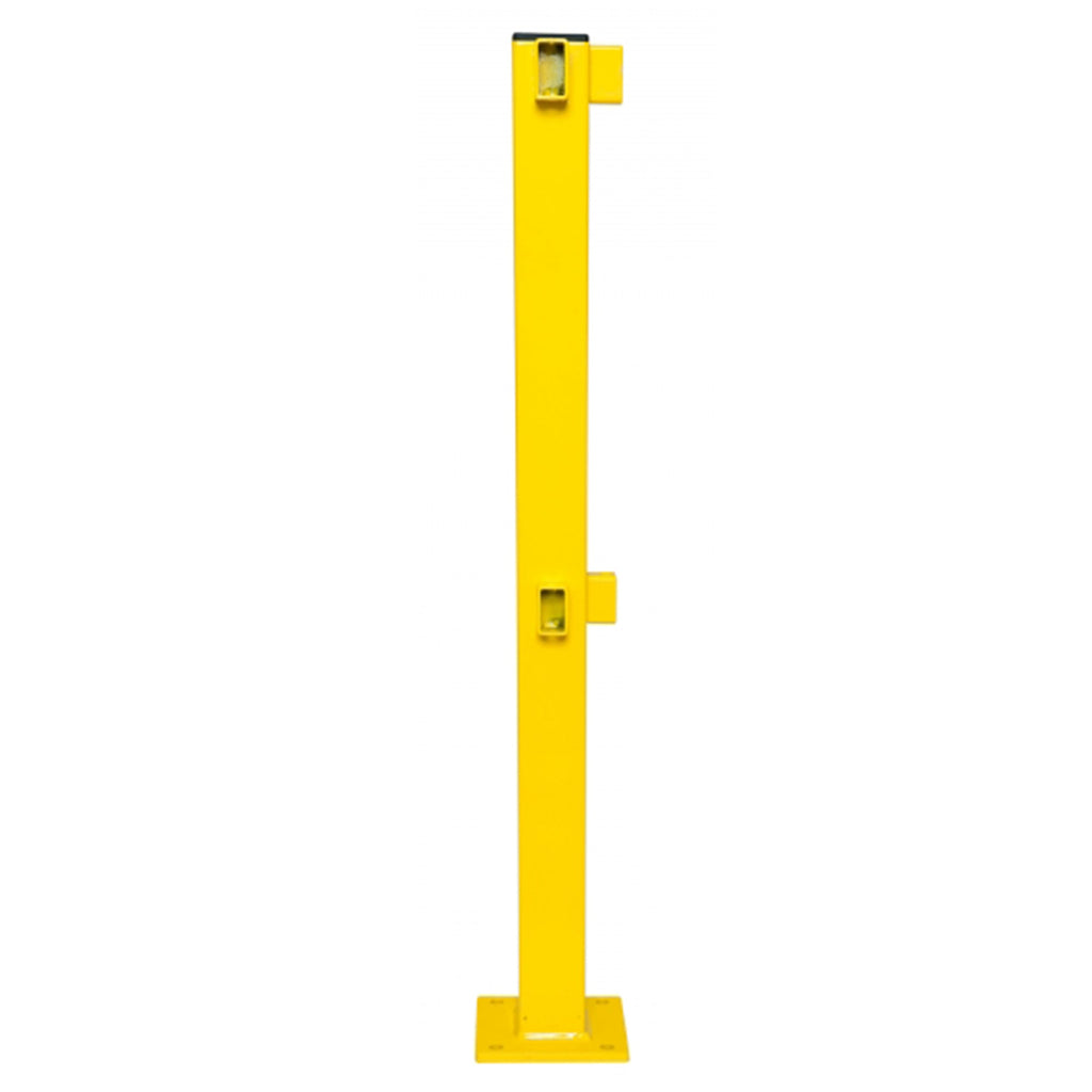 Black Bull MD Guard Rail Posts & Corners (Powder Coated Yellow / Corner Post)