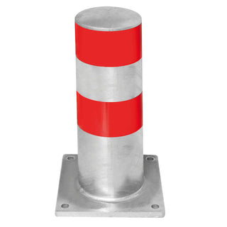 Black Bull HGV Parking Bollard 159mm Diameter (Galvanised Plain)
