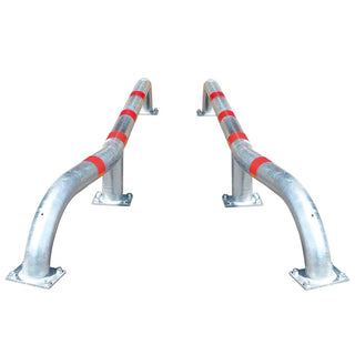 Black Bull HGV Wheel Guides | 1 Pair (Galvanised Plain)