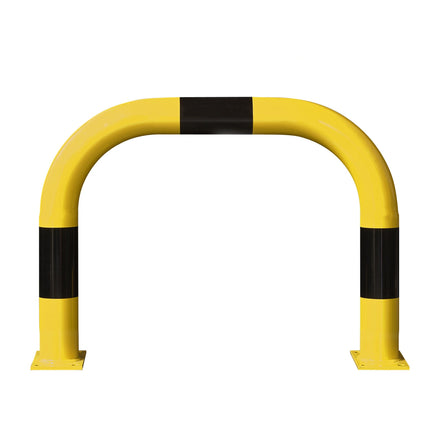 Black Bull 76mm Warehouse Hoop Barrier Guard Rail Yellow (Powder Coated / 600mm / 750mm)