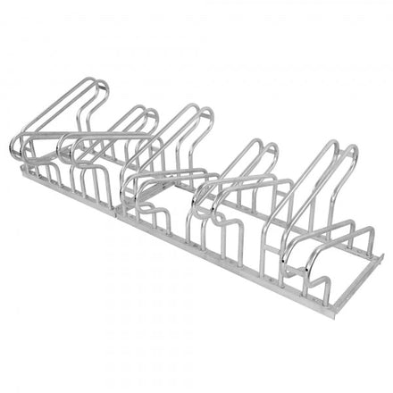 City Bicycle Rack Classic Galvanised Double Side 8 Bikes