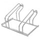 City Bicycle Rack Classic Galvanised Single Side 2 Bikes