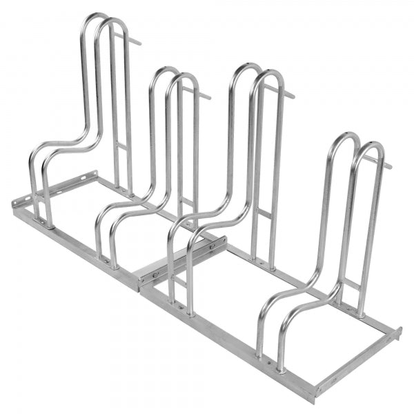 City Bicycle Rack Helios Galvanised 4 Bikes