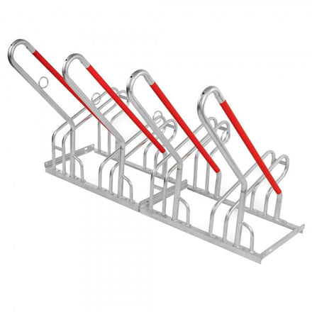 City Bicycle Rack Hybrid Galvanised 4 Bikes