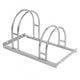 City Bicycle Rack Luna Galvanised 2 Bikes
