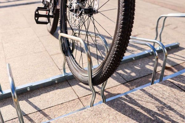 City Bicycle Rack Multi Flex Galvanised 3 Bikes