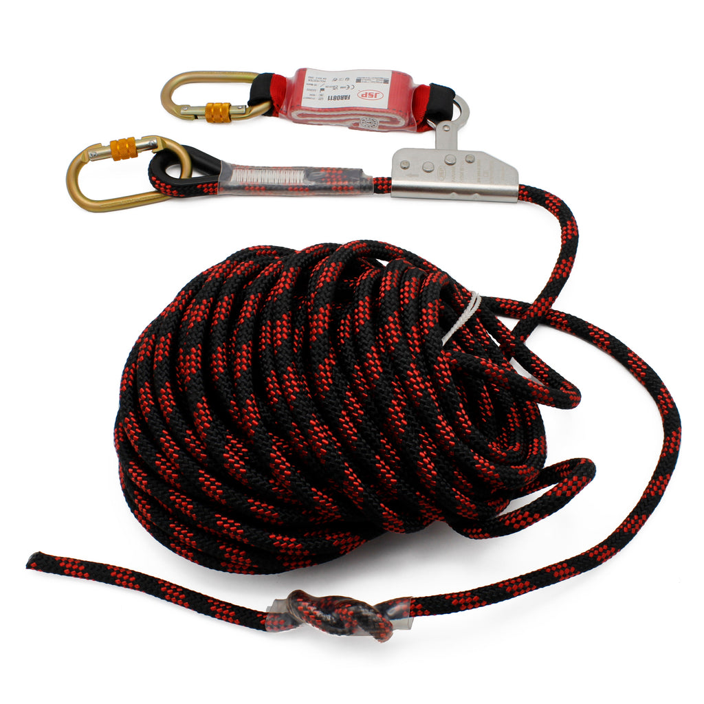 8 Fall Rope Reeving JSP 20m Guided Type Fall Arrester | Rope & Grab | 20m – Start Safety Europe