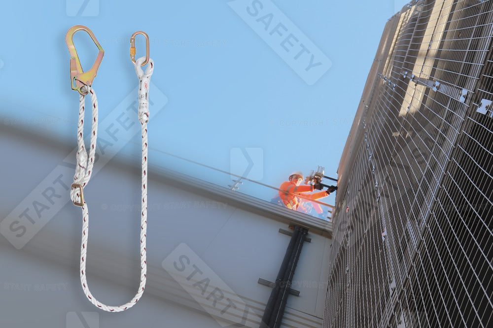 JSP Spartan 2m Adjustable Restraint Lanyard With Scaffold Hook | FAR0312