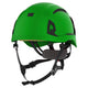 Kask ochronny JSP EVO Alta Baseworker z mechanizmem zapadkowym i wentylacją | Zielony