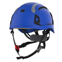 JSP EVO Alta Dualswitch Wheel Ratchet Safety Helmet Vented | Blue