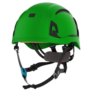 JSP EVO Alta Skyworker Wheel Ratchet Safety Helmet Vented | Green