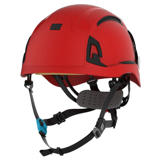 JSP EVO Alta Skyworker Schutzhelm mit Drehradverstellung, belüftet | Rot