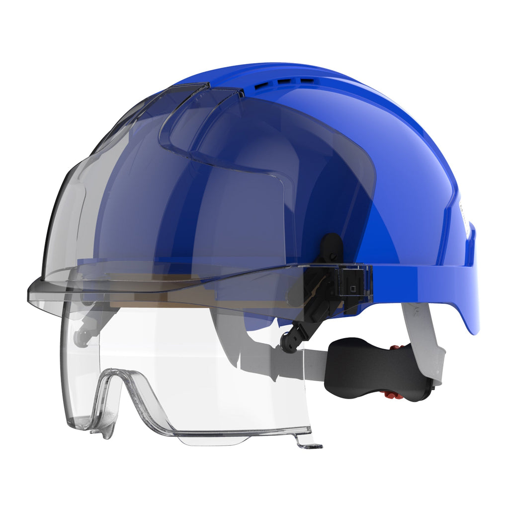 JSP EVO VISTAlens Wheel Ratchet Safety Helmet Vented