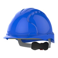 JSP EVO3 Safety Helmet Mid Peak Wheel Ratchet (Blue)