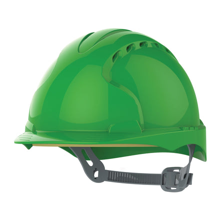 JSP EVO3 Safety Helmet Mid Peak Slip Ratchet Vented