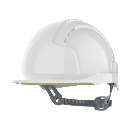 JSP EVOLite Mid Peak Slip Ratchet Safety Helmet Vented