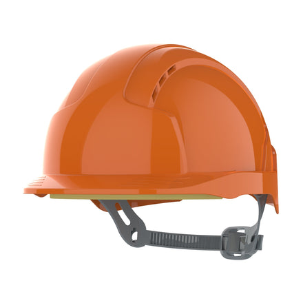 JSP EVOLite Mid Peak Slip Ratchet Safety Helmet Vented