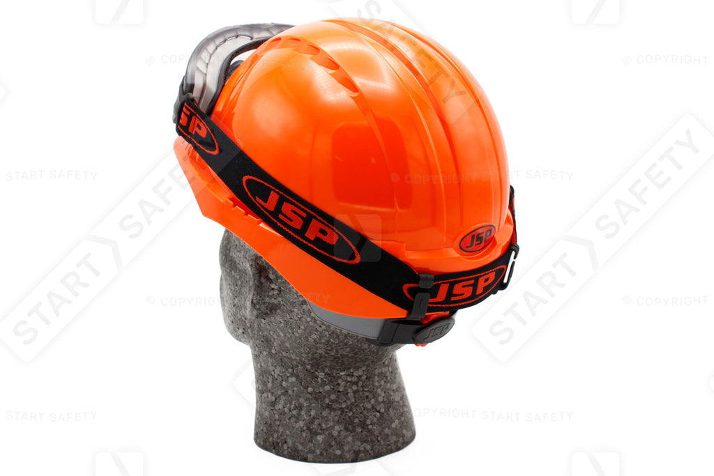 JSP Lamp and Goggle Clips For Safety Helmets | 4 Pack | AHV270-000-000