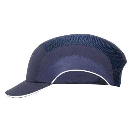 JSP A1+ Bump Cap Short Peak | Reflective Piping (Navy Blue)