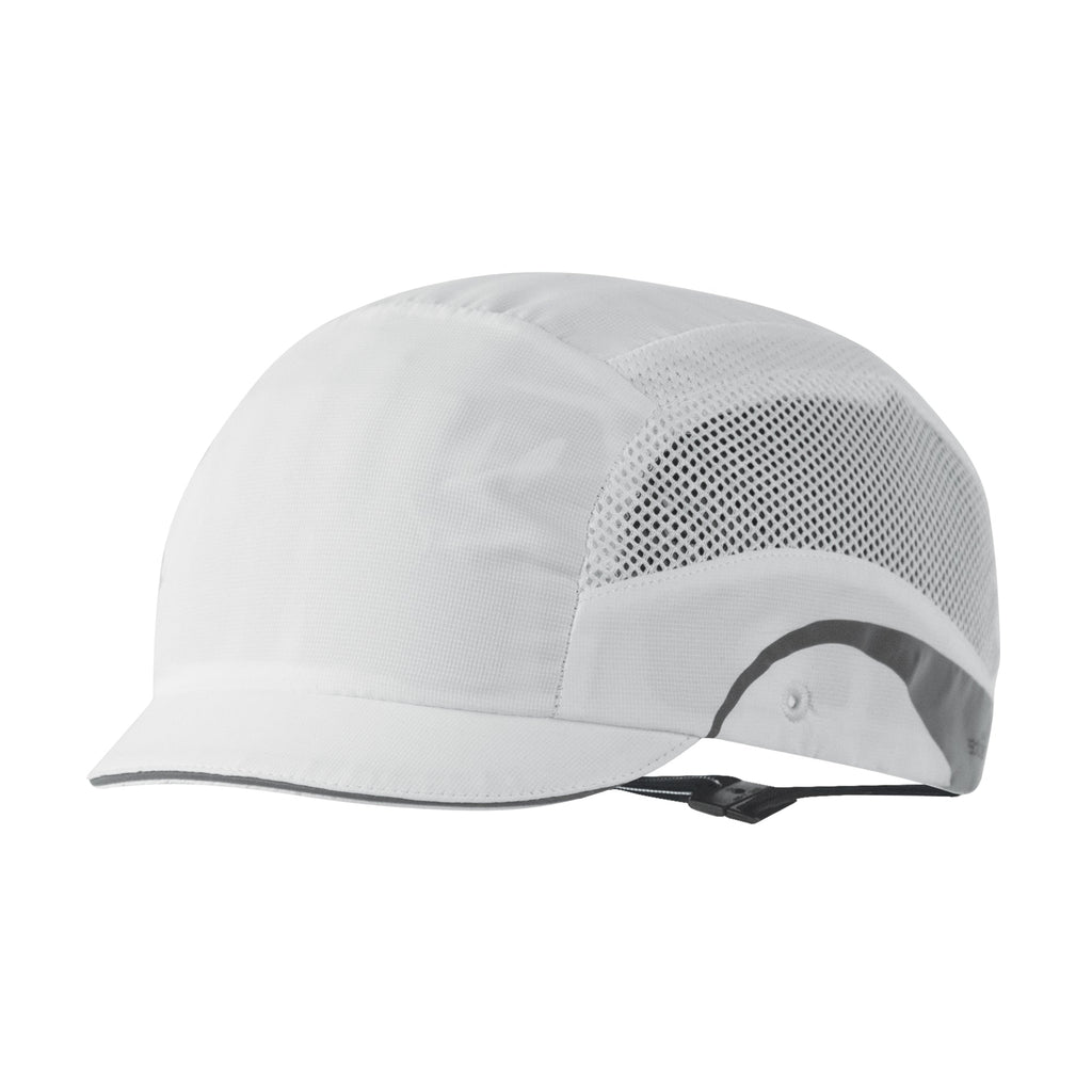 JSP HardCap Aerolite Bump Cap Micro Peak (White)