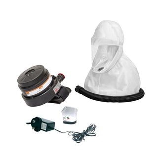 JSP Jetstream Switch & Go Gebläsefiltergerät Gas 8 Std. mit internationalem Ladestecker (A2PSL)