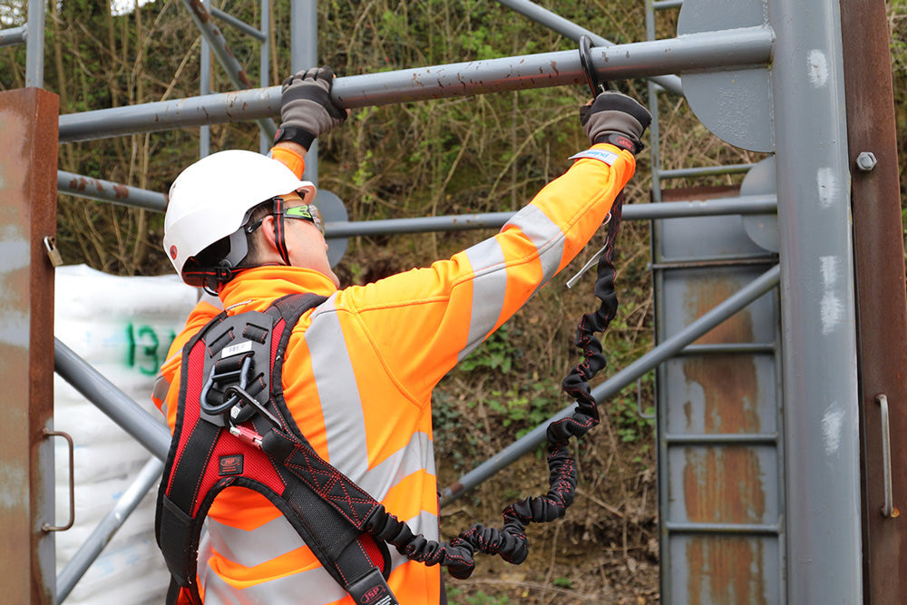 JSP K2™ 2m Twin Fall Arrest Lanyard - Internal Energy Absorber | FAR0405