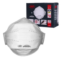 JSP Springfit FFP3 Disposable Fold Flat Dust Mask 431ml 10 Pack | BGA132-206-000