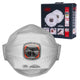 JSP Springfit FFP3 Disposable Fold Flat Typhoon Valve Face Mask 10 Pack | BGA182-206-000