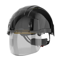 JSP EVO VISTAshield Safety Helmet with Integrated Face Shield Vented